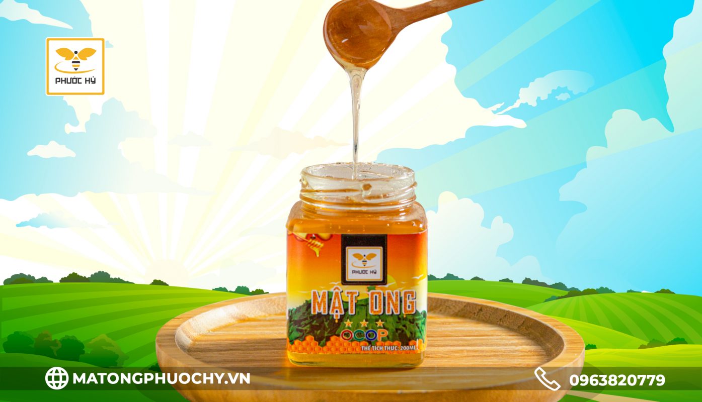 bảo quản mật ong như thế nào cho đúng những lưu ý khi bảo quản để mật ong luôn chất lượng mật ong nguyên chất Phước Hỷ hũ thủy tinh nguyên chất